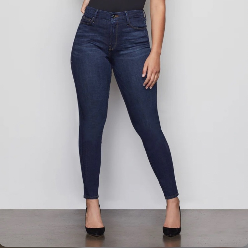 Good American - Good Legs High Rise Jeans in Blue089